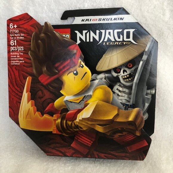 Lego Ninjago 71730 Kai vs Skulkin 61 Pieces New - Picture 1 of 3